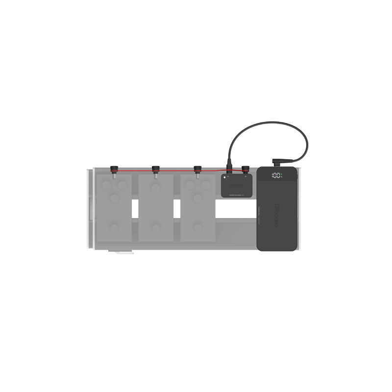 Daddario XPND Export Kit Bateria Alimentacion Pedales