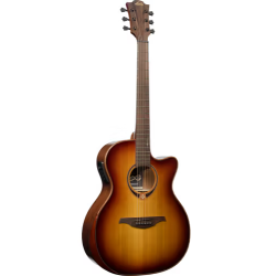 Lag T118ABCE Tramontane Brown Sunburst Edicón Limitada Bisel
