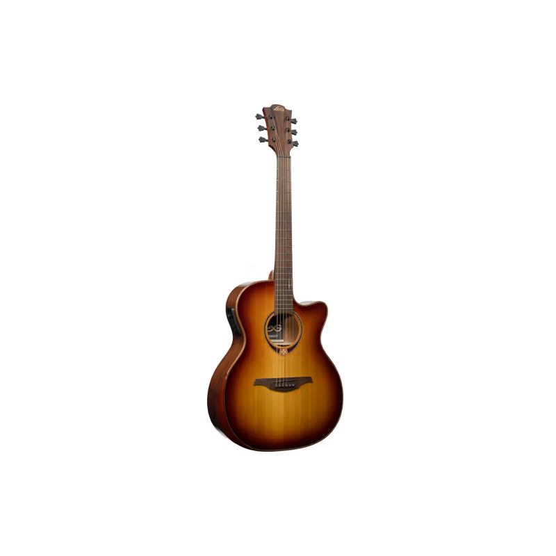 Lag T118ABCE Tramontane Brown Sunburst Edicón Limitada Bisel