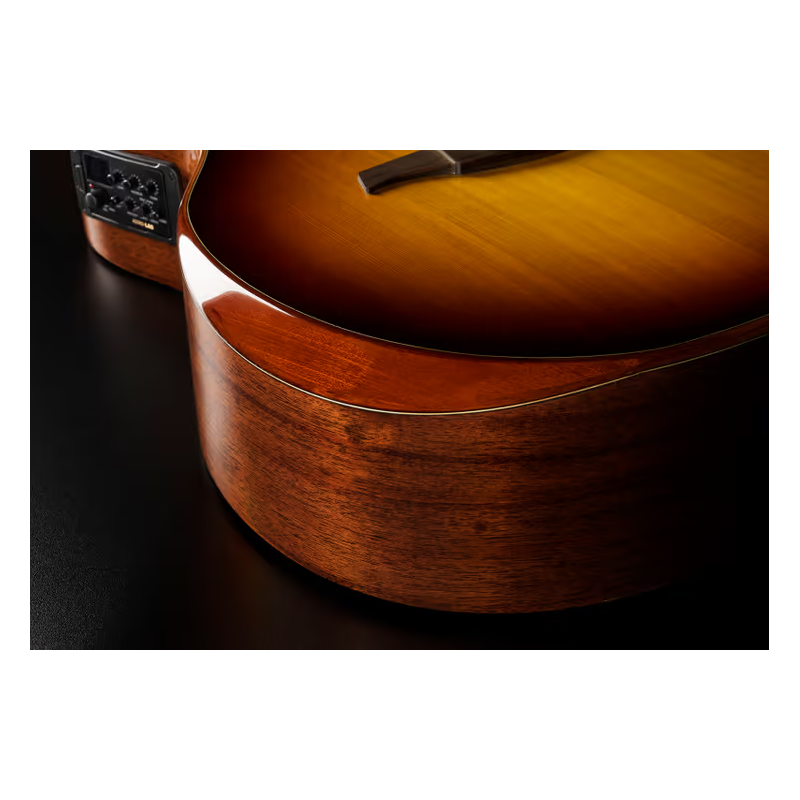 Lag T118ABCE Tramontane Brown Sunburst Edicón Limitada Bisel