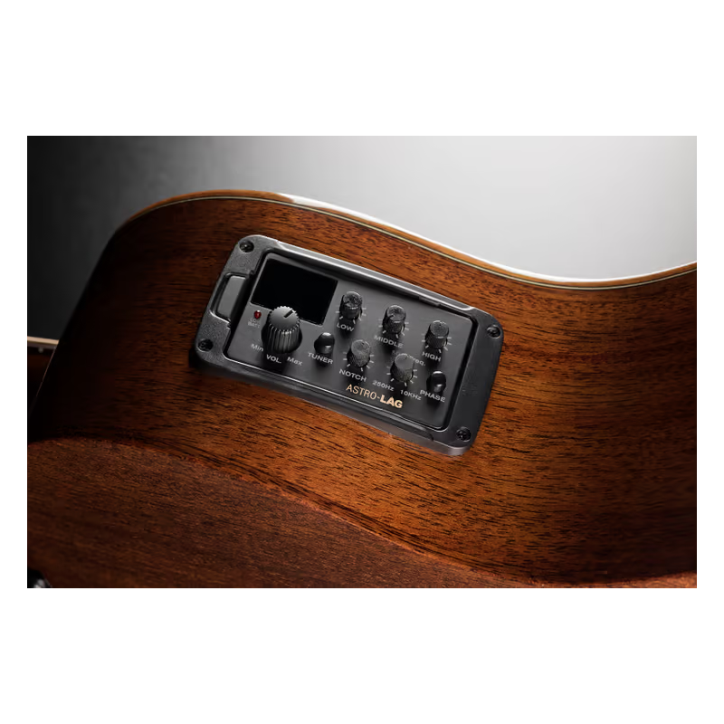 Lag T118ABCE Tramontane Brown Sunburst Edicón Limitada Bisel