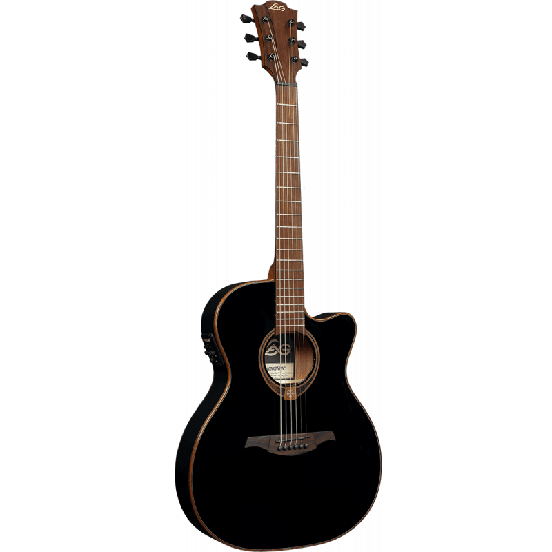 Lag T118ASCE Tramontane Slim Black