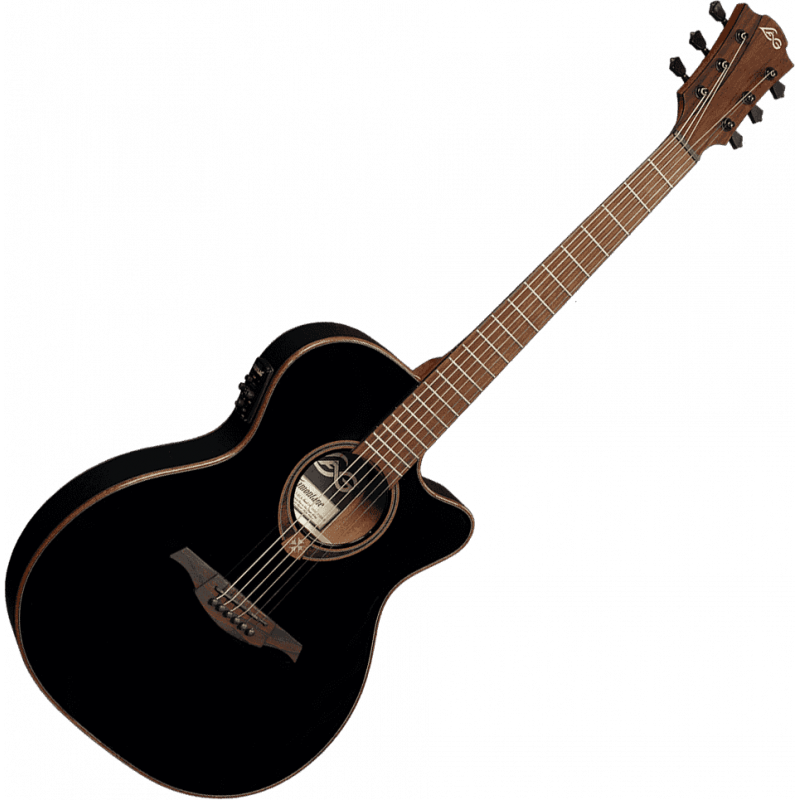 Lag T118ASCE Tramontane Slim Black