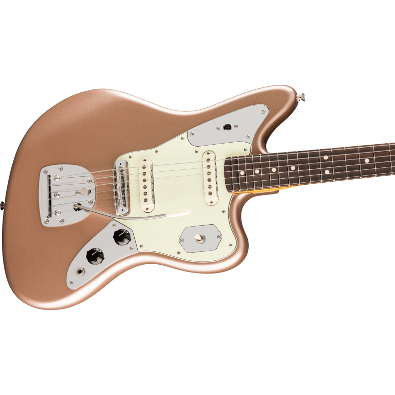 Fender American Professional Classic Jaguar RW Faded Firemist Gold