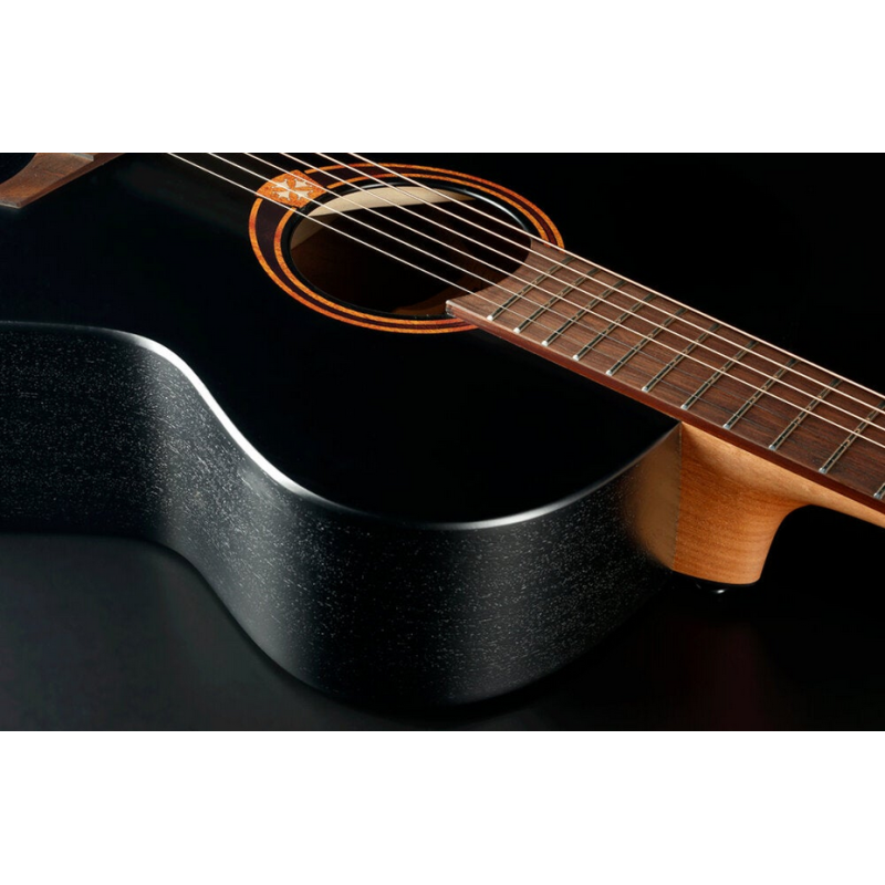 Lag T70A Black Satin