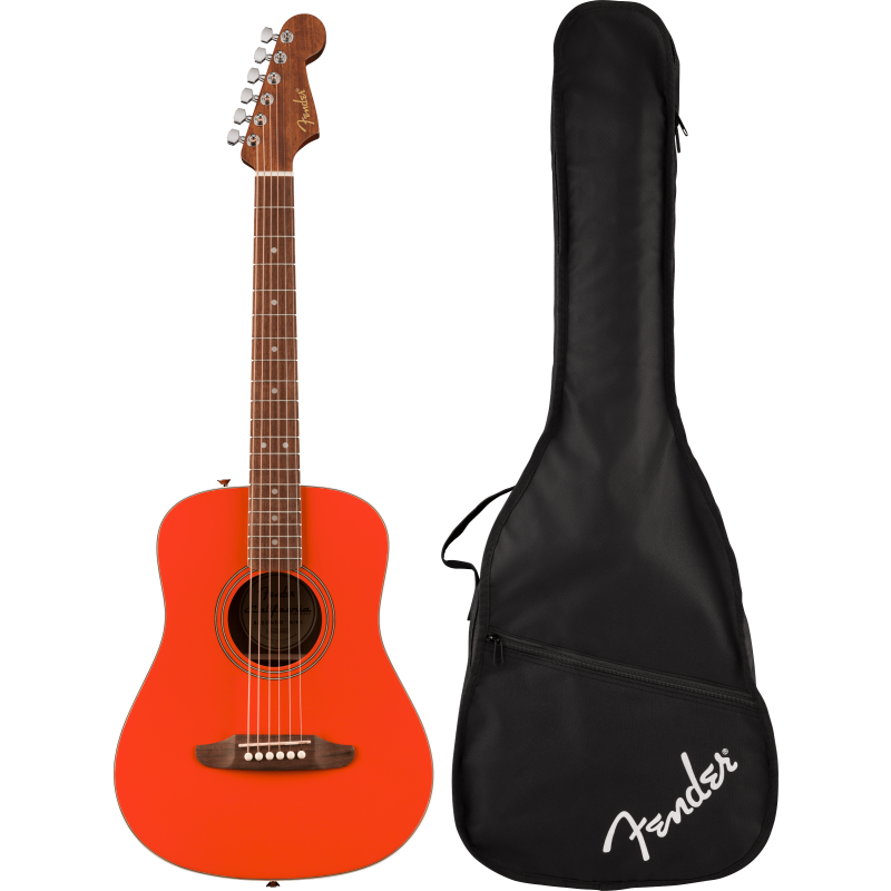 Fender California Standard Redondo Mini Fiesta Red