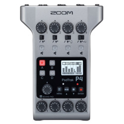 Zoom PodTrak P4 Podcast Recorder