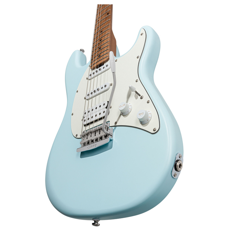 Sterling by Music Man CT50 HSS Daphne Blue Satin
