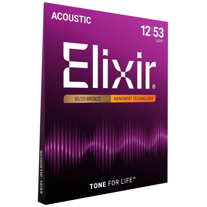 Elixir 11052 Nanoweb 12-53 Acoustic
