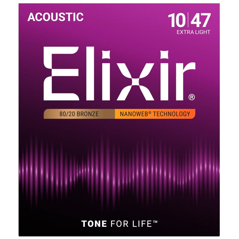 Elixir 11002 Nanoweb 10-47 Acoustic