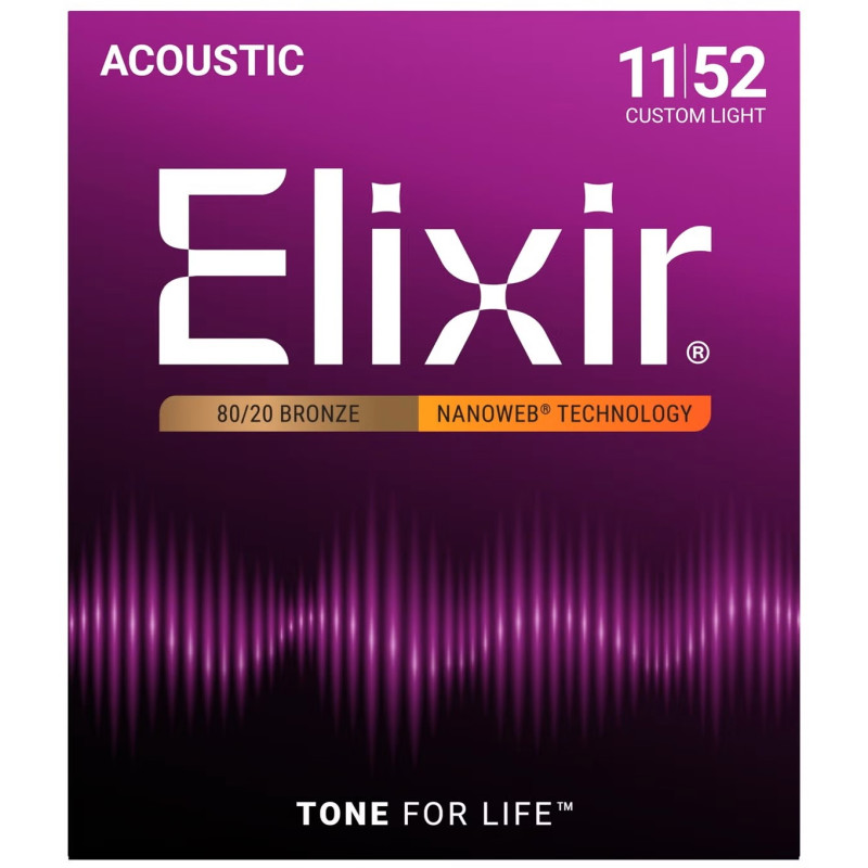 Elixir 11027 Nanoweb 11-52 Acoustic