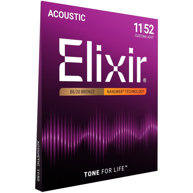Elixir 11027 Nanoweb 11-52 Acoustic