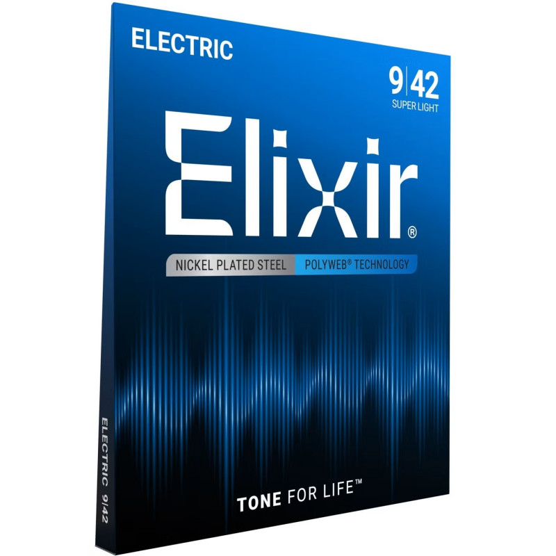 Elixir 12000 Polyweb Light 09-42 Electric