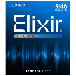 Elixir 12025 Polyweb Light 09-46 Electrica