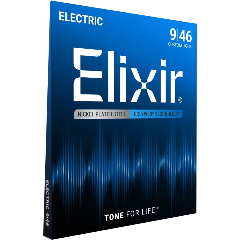 Elixir 12025 Polyweb Light 09-46 Electrica