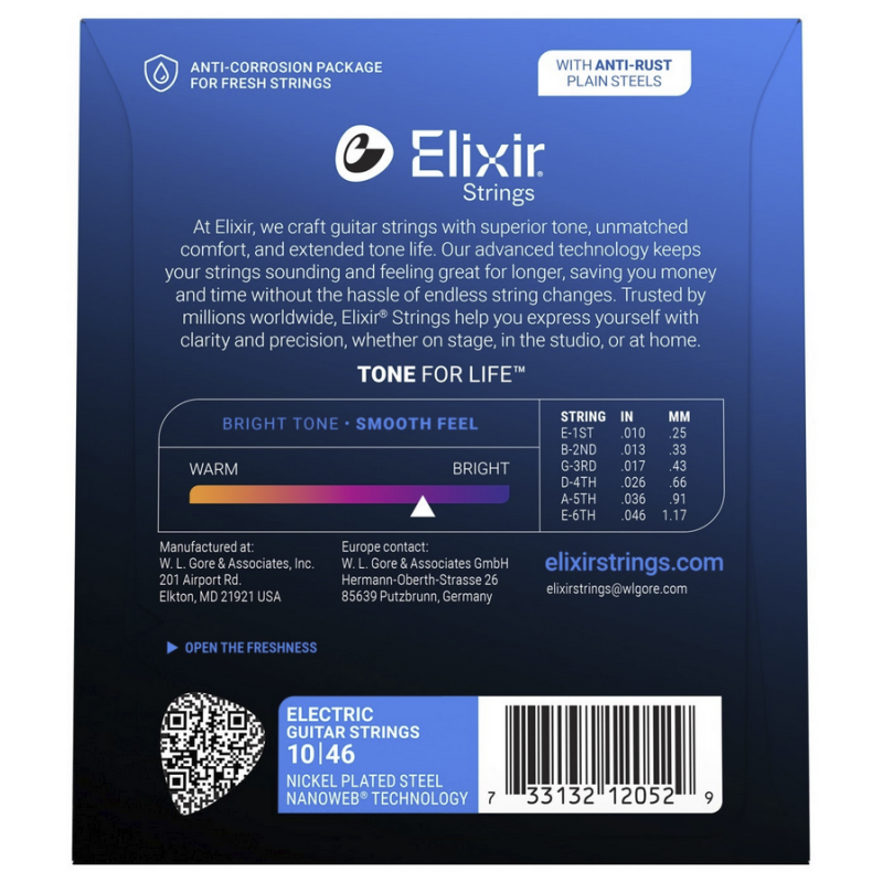 Elixir 12052 Nanoweb 10-46 Electric