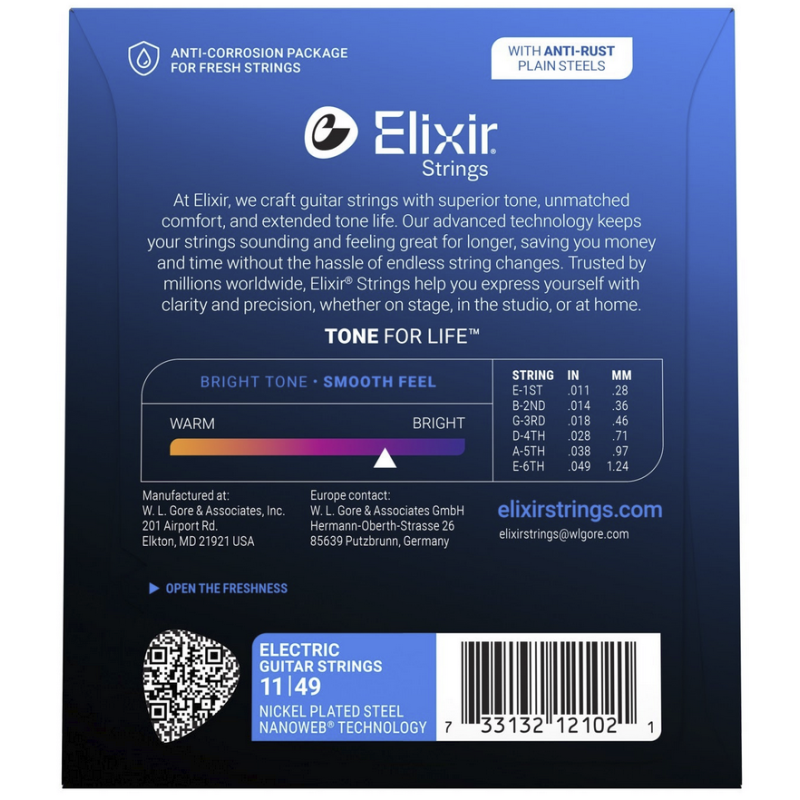 Elixir 12102 Nanoweb 11-49 Electrica