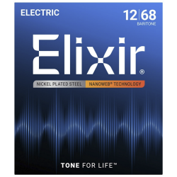 Elixir 12302 Nanoweb 12-68 Electrica Baritona