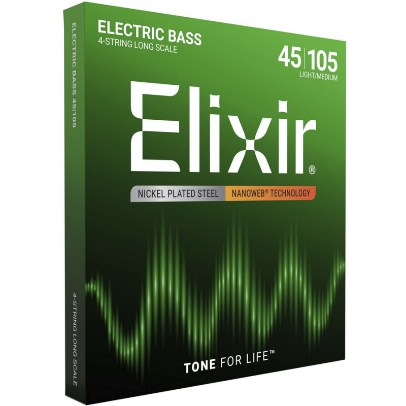 Elixir 14077 Nanoweb med 45-105 Bass