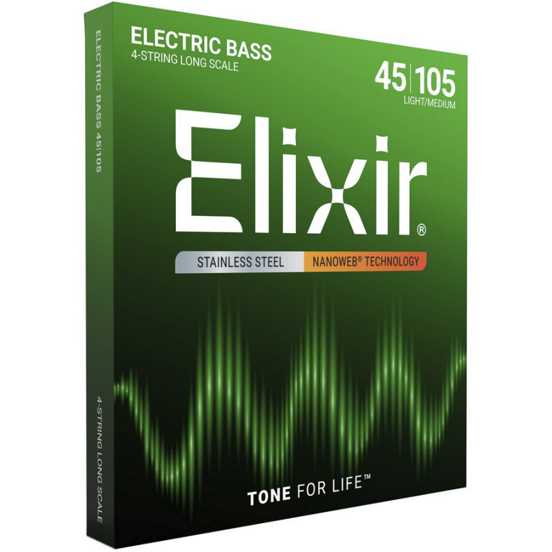Elixir 14677 Nanoweb 45-105 Steel Set