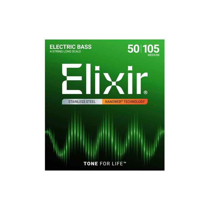 Elixir 14702 Nanoweb 50-105 Steel Set