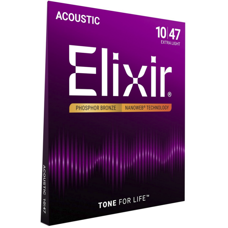 Elixir 16002 Phosphor Bronze 10-47 Acoustic