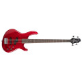 Cort Action Bass in Transparent Red
