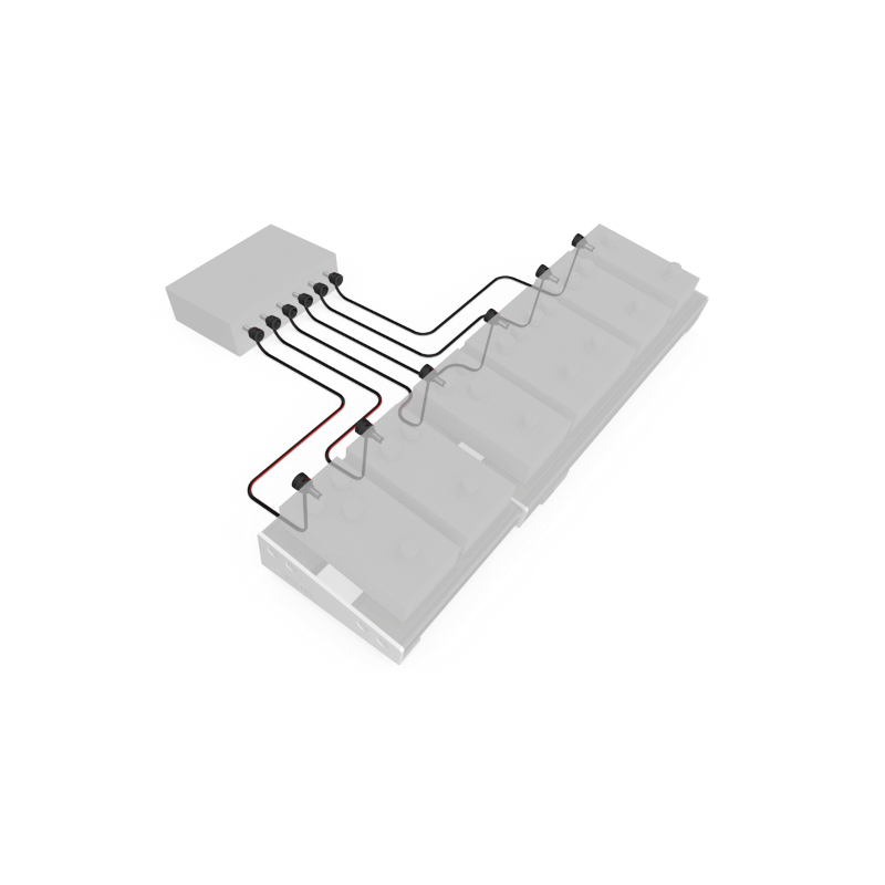 Daddario XPND Kit DIY Cables Alimentacion Pedales