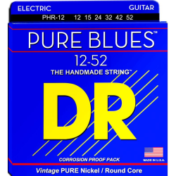 DR Strings Pure Blues PHR 12-52 Pure Nickel
