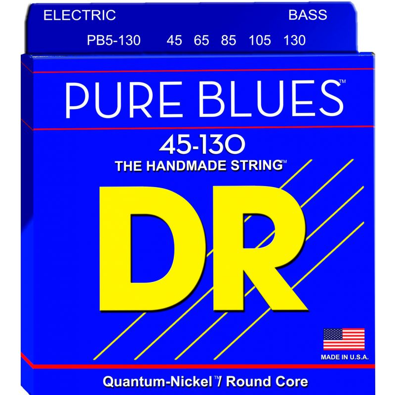 DR Strings Pure Blues 45-130 Quantum Nickel
