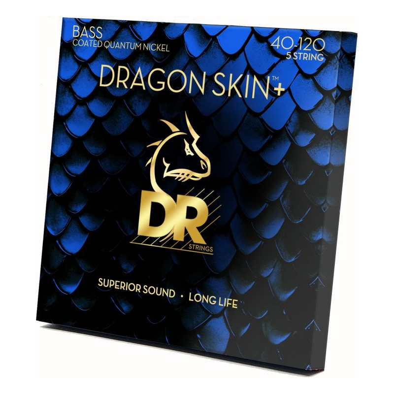 DR Strings Dragon Skin DBQ5 40-120 Quantum Nickel