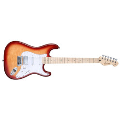 Mooer MSC30 Pro Guitar Sunset Red