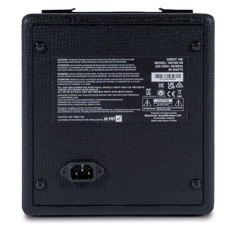 Blackstar Debut 10E Black