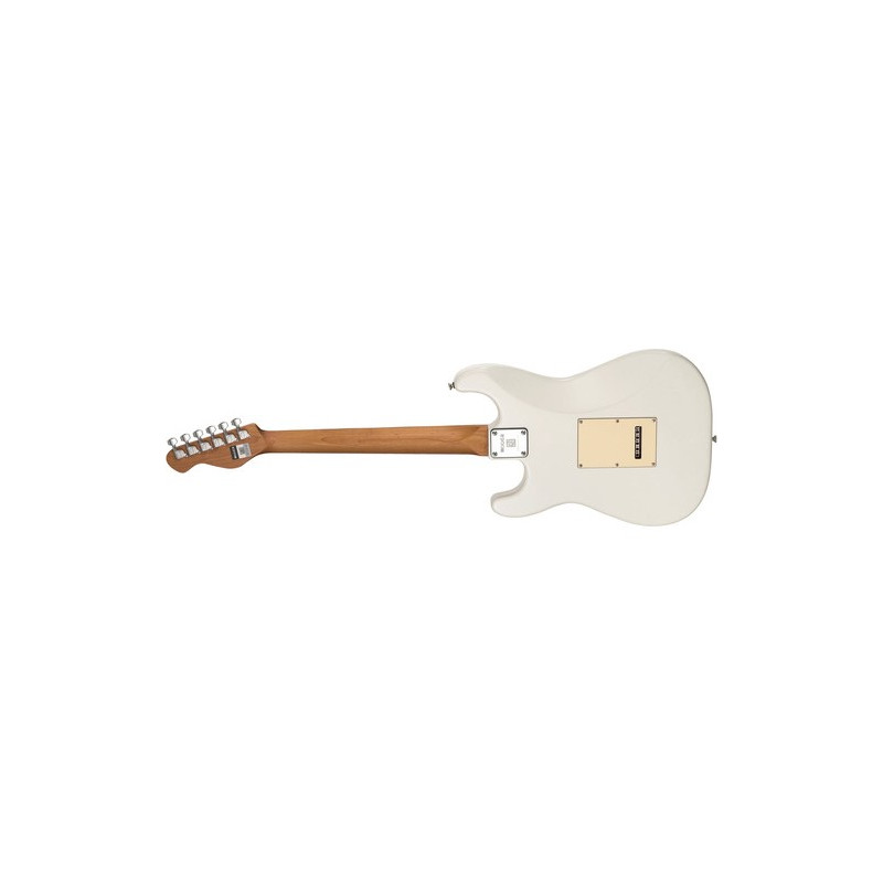 Mooer MSC10 Pro Guitar in Vintage White