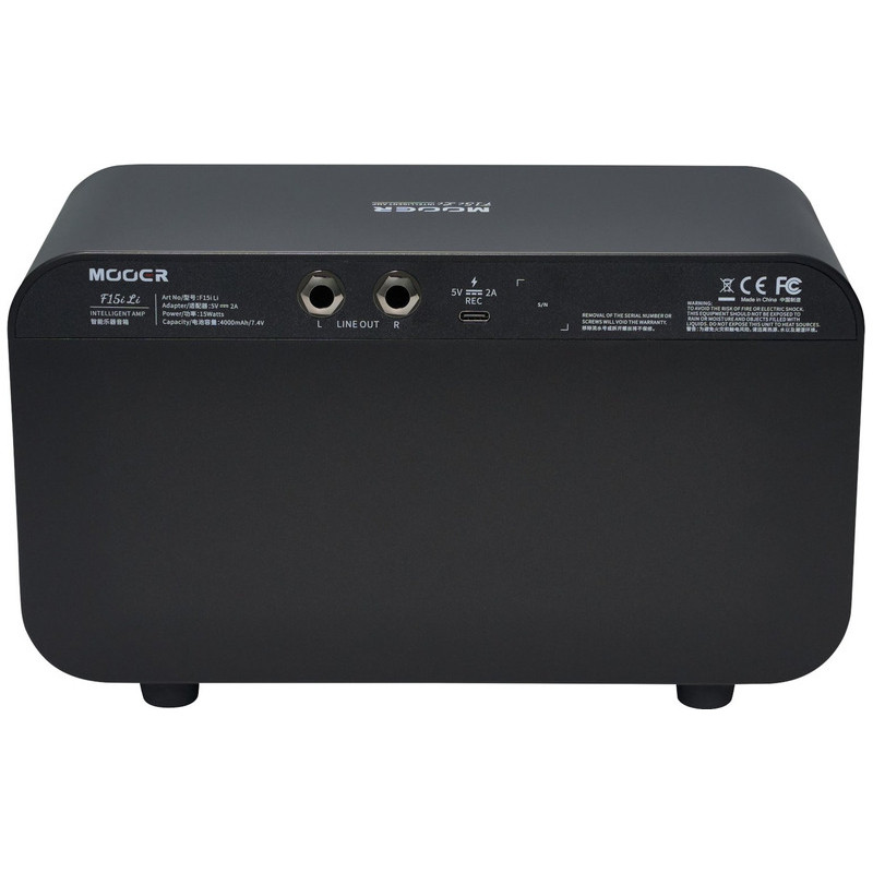 Mooer F15i Li Smart Amp Phantom Black