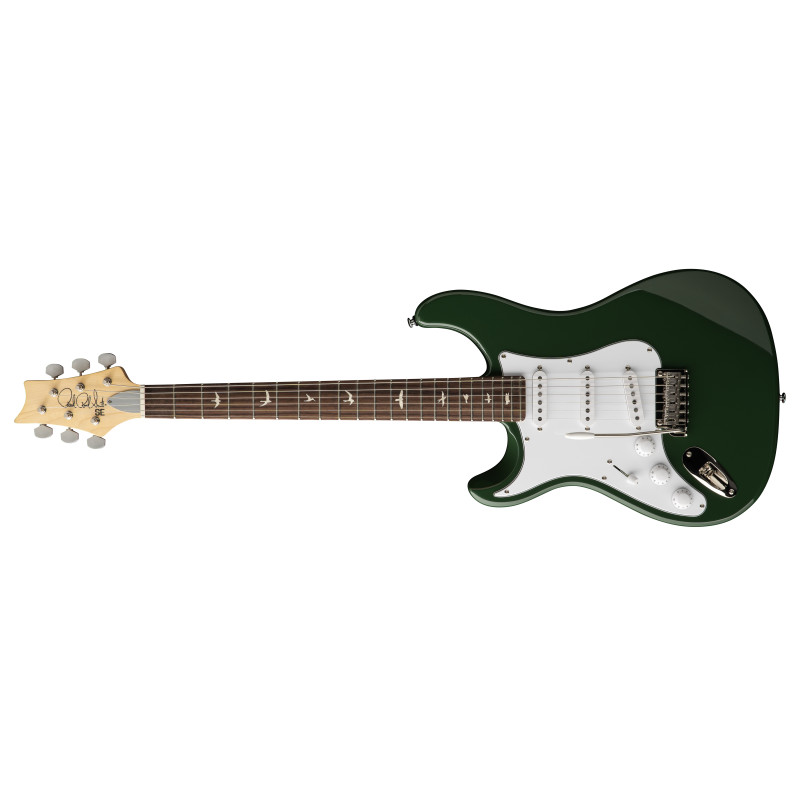 PRS SE Silver Sky Left-Handed Lauren Green