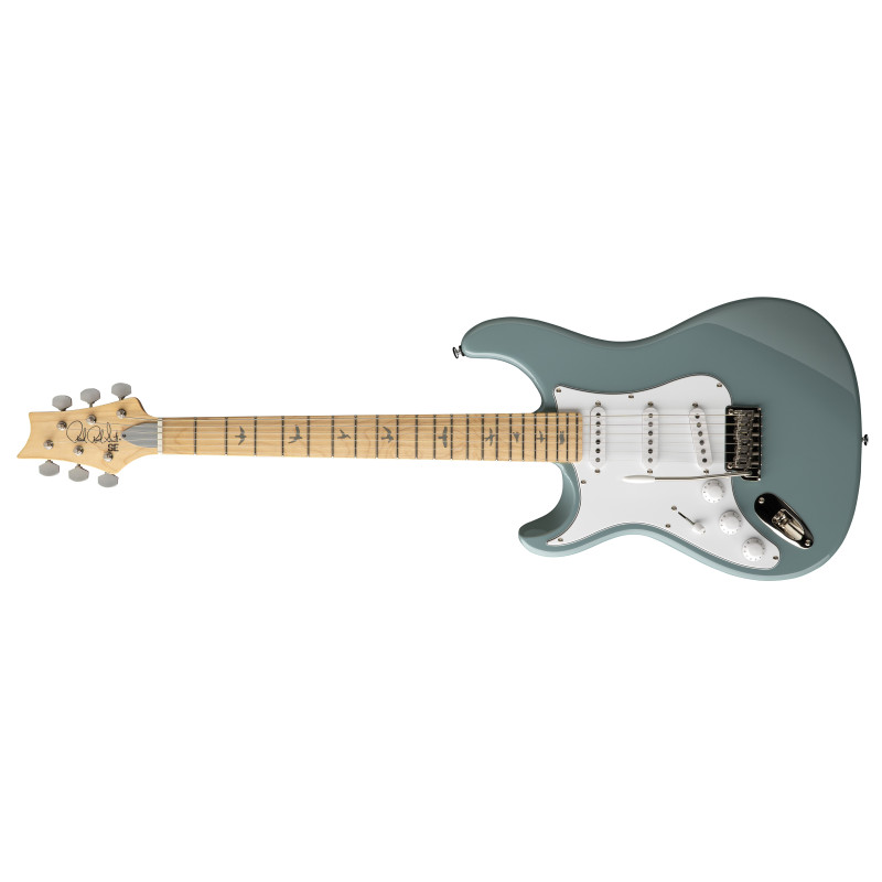 PRS SE Silver Sky Maple Left-Handed Stone Blue