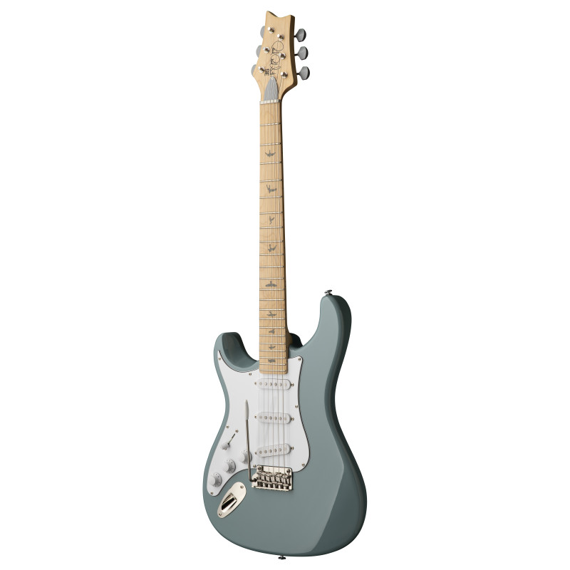 PRS SE Silver Sky Maple Left-Handed Stone Blue