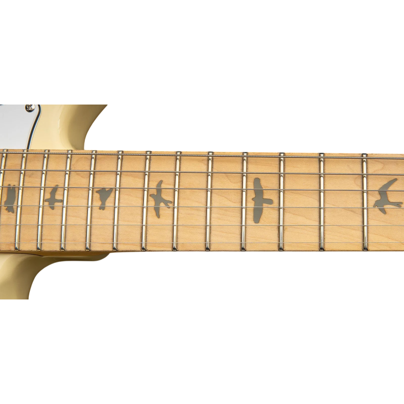 PRS SE Silver Sky Maple Left-Handed Stone Blue