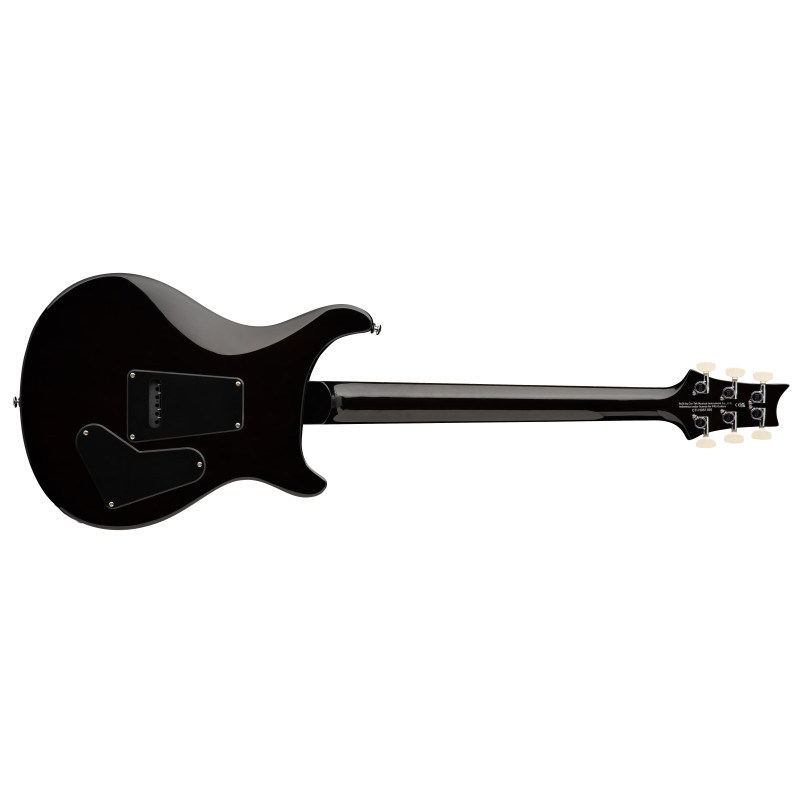 PRS SE Custom 24 Left-Handed Black Gold Sunburst