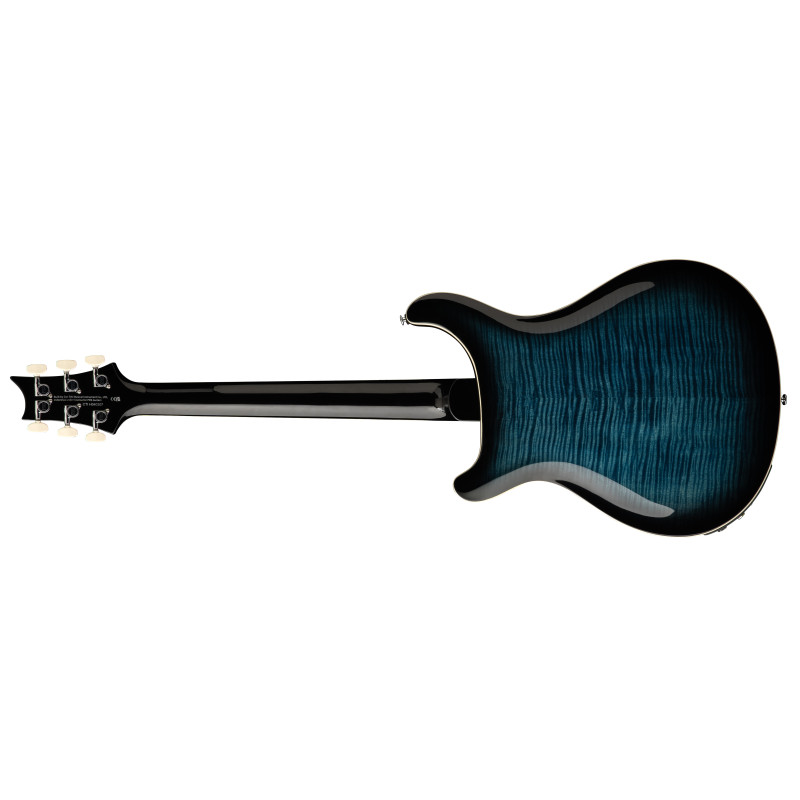 PRS SE Hb II Piezo Peack Blue Smokeburst