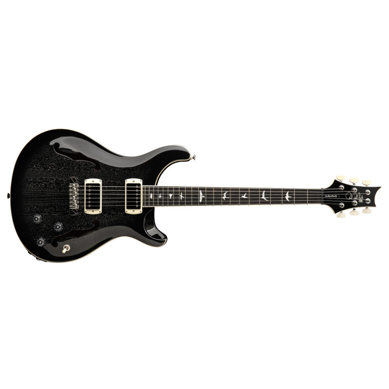 PRS SE Hollowbody Standard Piezo Dog Hair Smokeburst