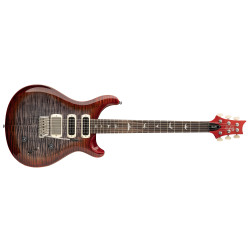 PRS SE Studio Charcoal Cherry Burst
