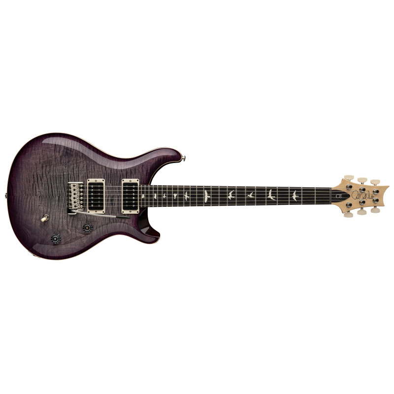 PRS CE24 Faded Gray Black Purple Burst