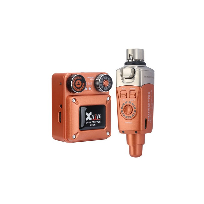 XVIVE U45 Wireless In-Ear Monitor Orange