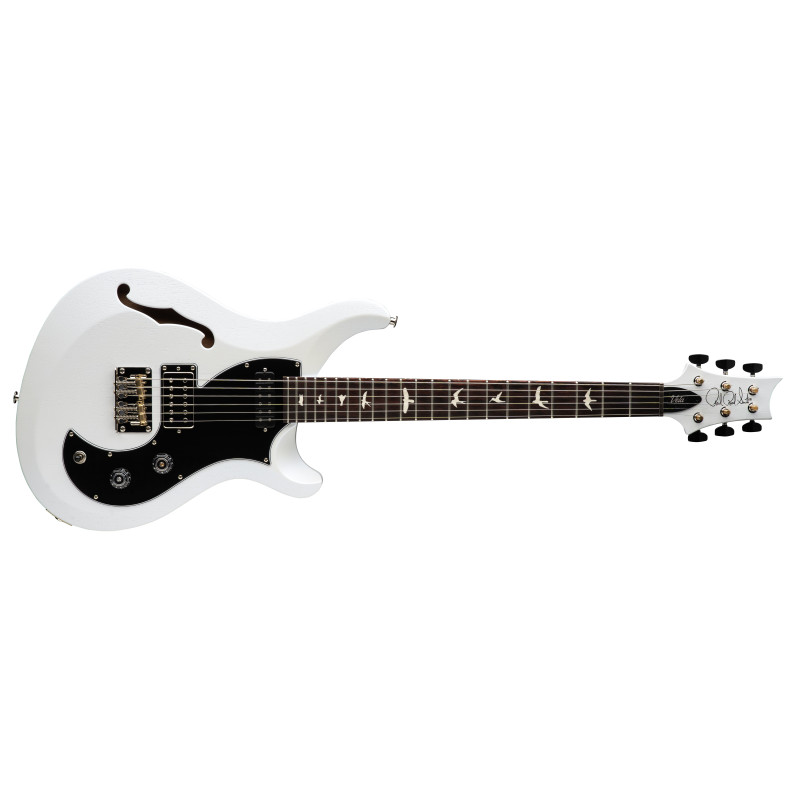 PRS S2 Vela Semi-Hollow Satin Pearl White