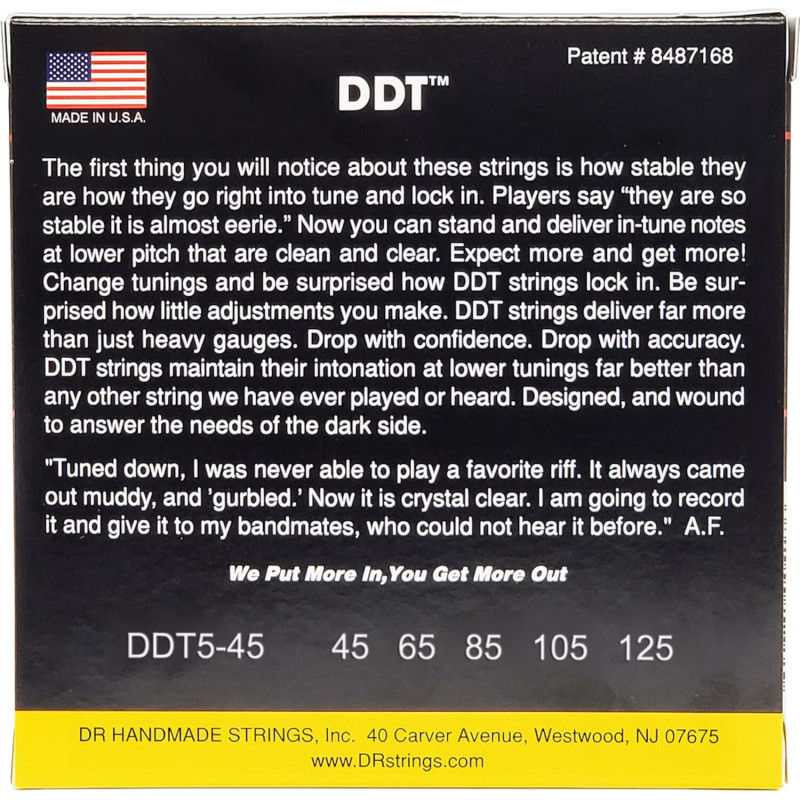 DR Strings DDT5 45-125