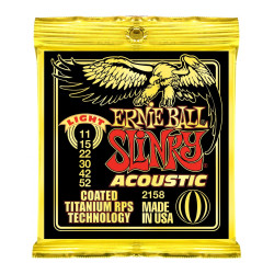 Ernie Ball EB2158 Coated Titanium 11-52 String Set