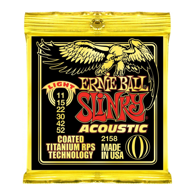 Ernie Ball EB2158 Coated Titanium 11-52 Outlet