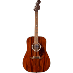 Fender California Deluxe Redondo Natural Caoba